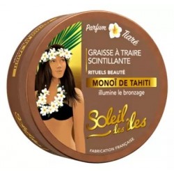 SOLEIL DES ILES Body Butter Shimmer Intensive Tanning Monoi De Tahiti SPF0 - Tiare 150ml