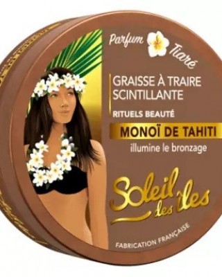 SOLEIL DES ILES Shimmer Tanning SPF0 with Monoi De Tahiti - Tiare 150ml