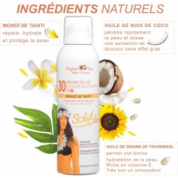 SOLEIL DES ILES Milk Spray with Monoi de Tahiti SPF30 - Coco 150ml