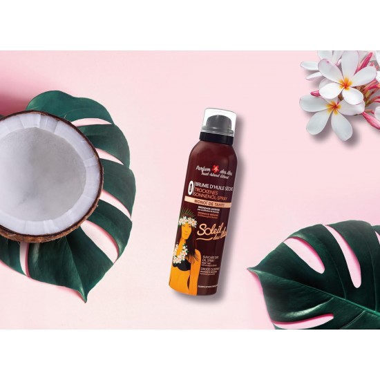 SOLEIL DES ILES Dry Oil Spray with Monoi de Tahiti SPF0 - Des Iles 150ml SOLEIL DES ILES Dry Oil Spray with Monoi de Tahiti SPF0 - Des Iles 150ml