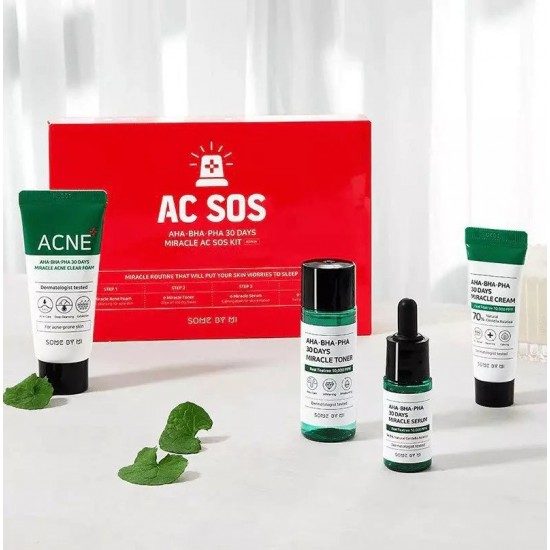 SOME BY MI - AHA-BHA Miracle AC SOS Kit SOME BY MI - AHA-BHA Miracle AC SOS Kit