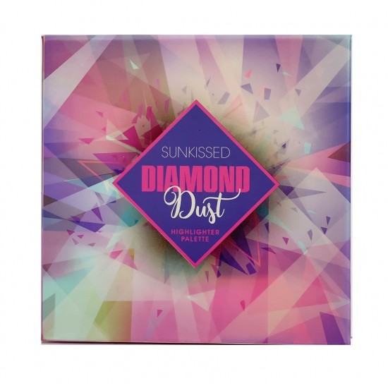 SUNKISSED Diamond Dust Highlighter Palette 32gr SUNKISSED Diamond Dust Highlighter Palette 32gr