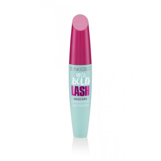 SUNKISSED Mega Bold Lashes Waterproof Mascara Black 12ml SUNKISSED Mega Bold Lashes Waterproof Mascara Black 12ml