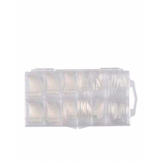 Nail Tips, Type A, Διάφανο Νύχι, 120Τμχ Nail Tips, Type A, Διάφανο Νύχι, 120Τμχ