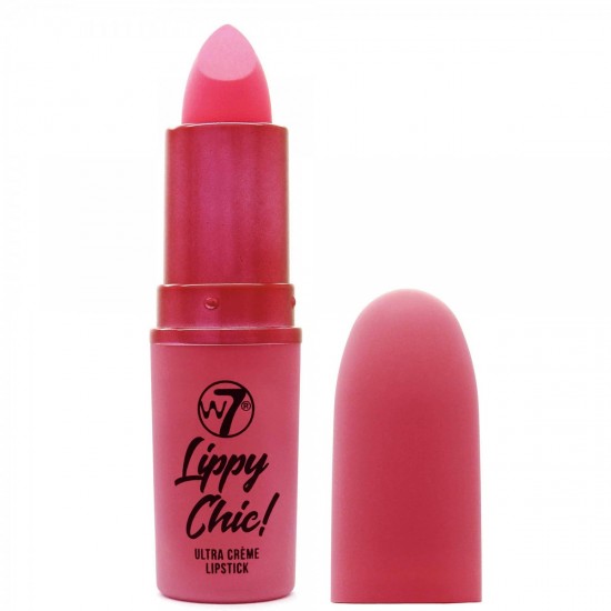 W7 Lippy Chic Ultra Creme Lipstick - Back Chat 3.5gr W7 Lippy Chic Ultra Creme Lipstick - Back Chat 3.5gr