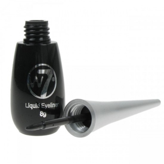 W7 Dip Liquid Black Eyeliner 8ml