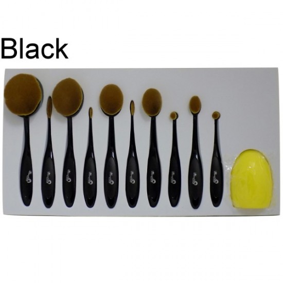 LONDON PRIDE Multi-Purpose Oval Brush & Cleaning Glove Seτ 10+1τμχ LONDON PRIDE Multi-Purpose Oval Brush & Cleaning Glove Seτ 10+1τμχ