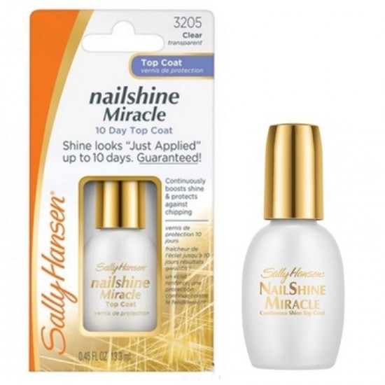 SALLY HANSEN Nailshine Miracle 10 Day Top Coat 13,3 ml SALLY HANSEN Nailshine Miracle 10 Day Top Coat 13,3 ml