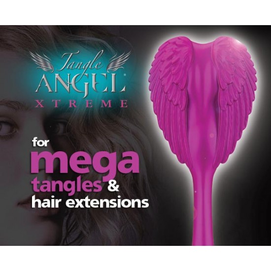 TANGLE ANGEL Xtreme Brush Black/Turquoise TANGLE ANGEL Xtreme Brush Black/Turquoise