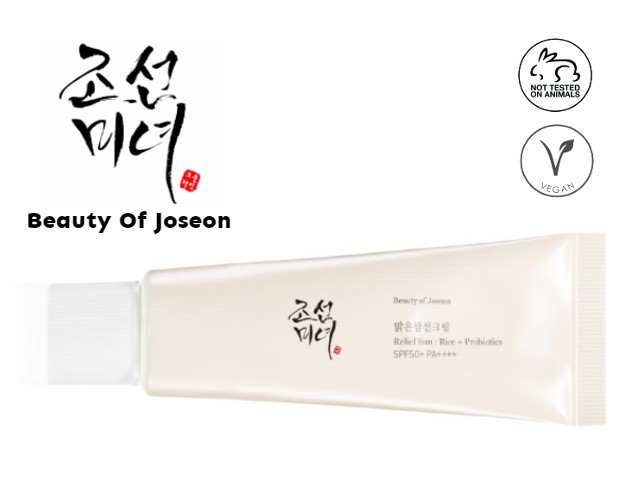 BEAUTY OF JOSEON - RELIEF SUN, RICE & PROBIOTICS SPF50 + PA